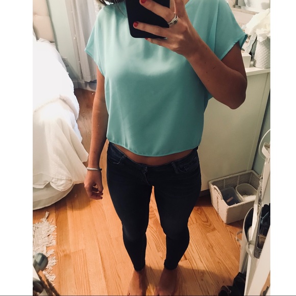 Lush Open Back Silk Blouse - Picture 2 of 2